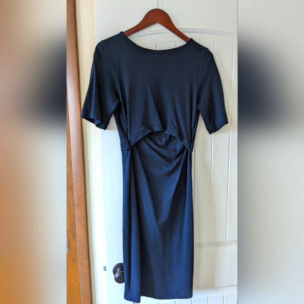 Boob Design midnight blue nursing dress